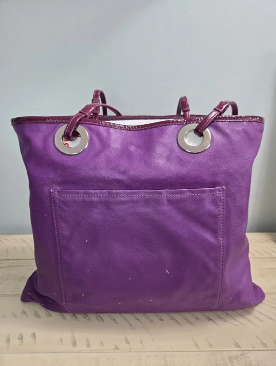 Coach Poppy Evie Tote from the vintage Poppy Collection, Multicolor, EUC - Picture 7 of 16